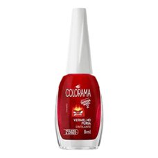 Esmalte Colorama Divertidamente Vermelho Fúria 8ml Esmalte Colorama Divertidamente Vermelho Fúria 8ml