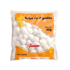 Algodão Bola Sussex Branco 50g Algodão Bola Sussex Branco 50g