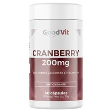 Cranberry Good Vit 200mg com 60 Cápsulas Cranberry Good Vit 200mg com 60 Cápsulas