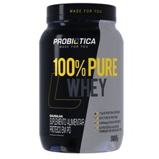 Whey Protein Probiótica 100% Pure Whey Baunilha 900g Whey Protein Probiótica 100% Pure Whey Baunilha 900g
