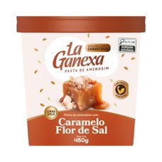 Pasta de Amendoim Integral Gourmet Sabor Caramelo e Flor de Sal 450g Pasta de Amendoim Integral Gourmet Sabor Caramelo e Flor de Sal 450g
