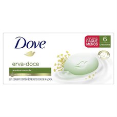 Kit Sabonete em Barra Dove Erva Doce 6 Unidades Kit Sabonete em Barra Dove Erva Doce 6 Unidades
