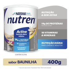 Complemento Alimentar Nutren Active Baunilha 400g Complemento Alimentar Nutren Active Baunilha 400g