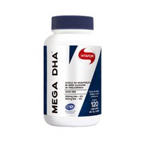 Mega DHA Vitafor frasco com 120 cápsulas Mega DHA Vitafor frasco com 120 cápsulas