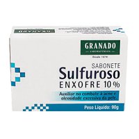 Sabonete Granado Sulfuroso Enxofre 10% barra com 90g Sabonete Granado Sulfuroso Enxofre 10% barra com 90g