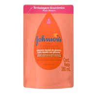 Sabonete Glicerinado Johnson's Baby da Cabeça aos Pés líquido, refil 380mL Sabonete Glicerinado Johnson's Baby da Cabeça aos Pés líquido, refil 380mL