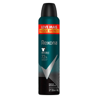 Desodorante Antitranspirante Rexona Men Invisible aerossol 250mL Desodorante Antitranspirante Rexona Men Invisible aerossol 250mL