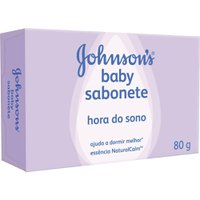 Sabonete Johnson's Baby Hora do Sono barra, caixa 80g Sabonete Johnson's Baby Hora do Sono barra, caixa 80g