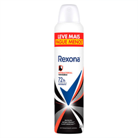 Desodorante Antitranspirante Feminino Rexona Motionsense Antibacterial + Invisible aerossol 250mL Desodorante Antitranspirante Feminino Rexona Motionsense Antibacterial + Invisible aerossol 250mL