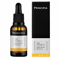 Sérum Vitamina C + Ácido Ferúlico Principia Skincare VC-10 conta-gotas com 30mL Sérum Vitamina C + Ácido Ferúlico Principia Skincare VC-10 conta-gotas com 30mL