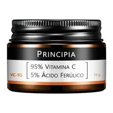 Pó Ultrafino Vitamina C pura 95% + 5% Ácido Ferúlico Principia VC-95 Pó Ultrafino Vitamina C pura 95% + 5% Ácido Ferúlico Principia VC-95