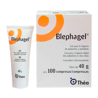 Gel de Limpeza Blephagel Duo gel, 40g + 100 compressas Gel de Limpeza Blephagel Duo gel, 40g + 100 compressas