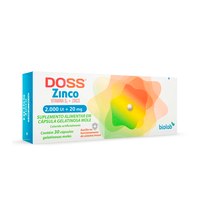 Doss Zinco Biolab 30 cápsulas gelatinosas moles Doss Zinco Biolab 30 cápsulas gelatinosas moles