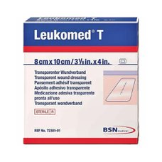 Curativo Filme Transparente Leukomed T 72381-01 8x10cm Curativo Filme Transparente Leukomed T 72381-01 8x10cm