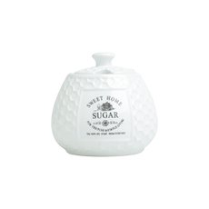 Açucareiro Cerâmica Sweet Home Branco 300ml Wolff 18018 Açucareiro Cerâmica Sweet Home Branco 300ml Wolff 18018