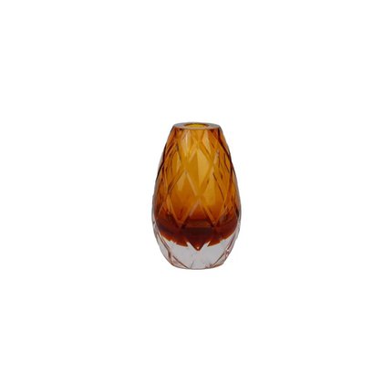 Vaso Decorativo Murano Ambar 11x17cm Paramount 4059 Vaso Decorativo Murano Ambar 11x17cm Paramount 4059