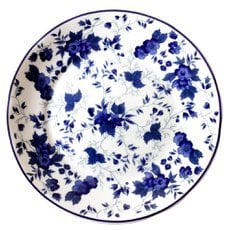 Prato Raso Folhagem 26cm Schmidt 2354M.003 Prato Raso Folhagem 26cm Schmidt 2354M.003