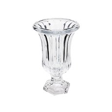 Vaso com Pé Vidro Kansas 15x14cm Lyor 4289 Vaso com Pé Vidro Kansas 15x14cm Lyor 4289