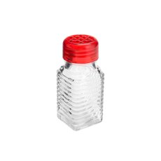 Saleiro Vidro Vermelho 80ml Lyor 7509 Saleiro Vidro Vermelho 80ml Lyor 7509