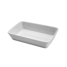 Refratário Porcelana Linea Branco 20x15x5cm Lyor 8531 - 2ª Linha Refratário Porcelana Linea Branco 20x15x5cm Lyor 8531 - 2ª Linha