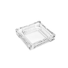 Cinzeiro Vidro Listras 18x18cm Bon Gourmet 35266 Cinzeiro Vidro Listras 18x18cm Bon Gourmet 35266