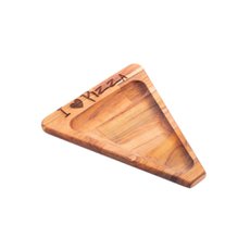 Tábua Madeira Pizza Teca 25x20x2cm Woodart 13219 Tábua Madeira Pizza Teca 25x20x2cm Woodart 13219