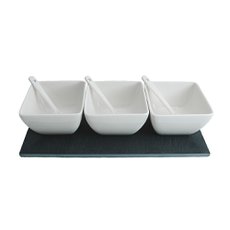 Petisqueira Porcelana 7 Peças Hauskraft PCLN-029 Petisqueira Porcelana 7 Peças Hauskraft PCLN-029
