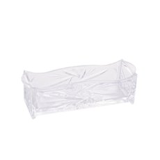 Porta Talheres Cristal Prima 27x8x9cm Lyor 1222 Porta Talheres Cristal Prima 27x8x9cm Lyor 1222