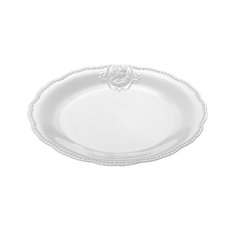 Prato Raso Porcelana Super White Queen 27cm Lyor 8558 Prato Raso Porcelana Super White Queen 27cm Lyor 8558