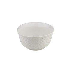 Bowl Porcelana New Bone Losango Branco 12,5x6,5cm Lyor 8390 - 2ª Linha Bowl Porcelana New Bone Losango Branco 12,5x6,5cm Lyor 8390 - 2ª Linha