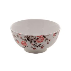 Bowl Porcelana Pink Garden 13x7cm Lyor 8600 - 2ª Linha Bowl Porcelana Pink Garden 13x7cm Lyor 8600 - 2ª Linha