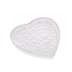Petisqueira Cristal Cute Heart 18,7x3,3cm Lyor 7463 Petisqueira Cristal Cute Heart 18,7x3,3cm Lyor 7463