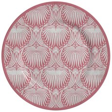 Prato Raso Pink Damask Plus 28,5cm Alleanza 1147-101 Prato Raso Pink Damask Plus 28,5cm Alleanza 1147-101