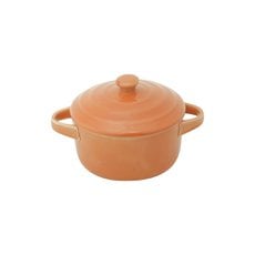 Mini Caçarola Porcelana Farm Laranja 13x10x5cm Lyor 8313 Mini Caçarola Porcelana Farm Laranja 13x10x5cm Lyor 8313