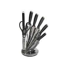 Jogo Facas com Cepo Couper Preto Hauskraft FCH-J505 Jogo Facas com Cepo Couper Preto Hauskraft FCH-J505