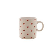 Caneca Cerâmica Coração Branca 240ml Bon Gourmet 28789 - 2ª Linha Caneca Cerâmica Coração Branca 240ml Bon Gourmet 28789 - 2ª Linha