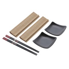 Conjunto 6 Peças para Sushi Bambu Sendai Lyor 7254 Conjunto 6 Peças para Sushi Bambu Sendai Lyor 7254