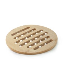Descanso Panela Redondo Bambu Ecokitchen 15cm Mimo Style BM19138 Descanso Panela Redondo Bambu Ecokitchen 15cm Mimo Style BM19138