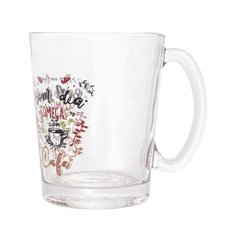 Caneca Vidro Coffee Day 240ml Lyor 45070-2ª linha Caneca Vidro Coffee Day 240ml Lyor 45070-2ª linha