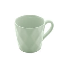 Caneca Cerâmica Diamond Verde 180ml Lyor 2311 Caneca Cerâmica Diamond Verde 180ml Lyor 2311
