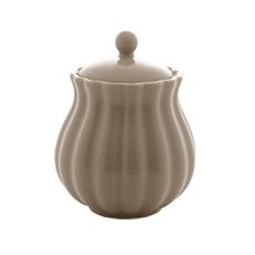 Açucareiro Porcelana Pétala Areia Matt 10,5x8,5cm Wolff 17838 Açucareiro Porcelana Pétala Areia Matt 10,5x8,5cm Wolff 17838