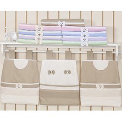 Porta Fraldas Varão Quarto Enxoval Bebê Menina ou Menino 03 Peças Porta Fraldas Varão Quarto Enxoval Bebê Menina ou Menino 03 Peças