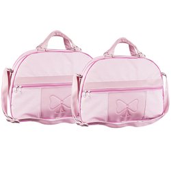 Conjunto de Bolsas Maternidade Lacinhos Fofos Rosa 2 Peças Conjunto de Bolsas Maternidade Lacinhos Fofos Rosa 2 Peças
