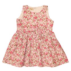 Vestido Flores Rosa para Bebê Menina Vestido Flores Rosa para Bebê Menina