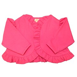 Bolero de Bebê Pink Manga Longa Bolero de Bebê Pink Manga Longa