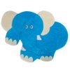 Tapete Pelúcia Elefante Azul