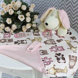 Naninha de Bebê Cachorrinha e Amiguinhas Rosa Naninha de Bebê Cachorrinha e Amiguinhas Rosa