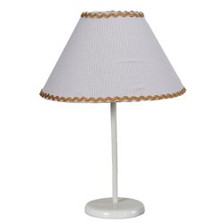 Abajur Quarto Enxoval Bebê Menino Luxo Bege Abajur Quarto Enxoval Bebê Menino Luxo Bege