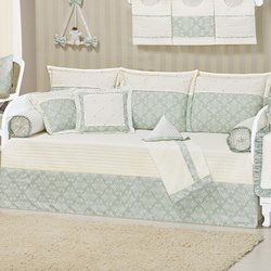 Kit Cama Babá Amore Verde 100% Algodão 8 Peças Kit Cama Babá Amore Verde 100% Algodão 8 Peças