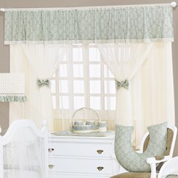 Cortina Amore Verde Varão Duplo 2,00M Cortina Amore Verde Varão Duplo 2,00M